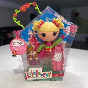 🆕 Lalaloopsy Holly Sleighbells Originally 12” Doll  w/Gingerbread Reindeer NIB
